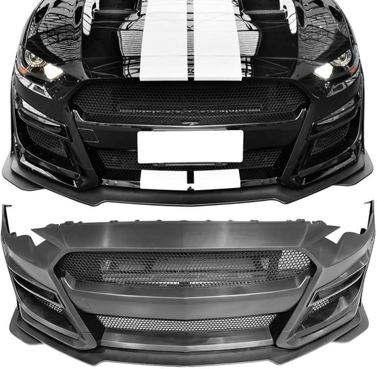 Upgrade Your Mustang with the GT500 Conversion Bumper (2018-2019-2020-2021-2022) – High-Quality & Aggressive Styling