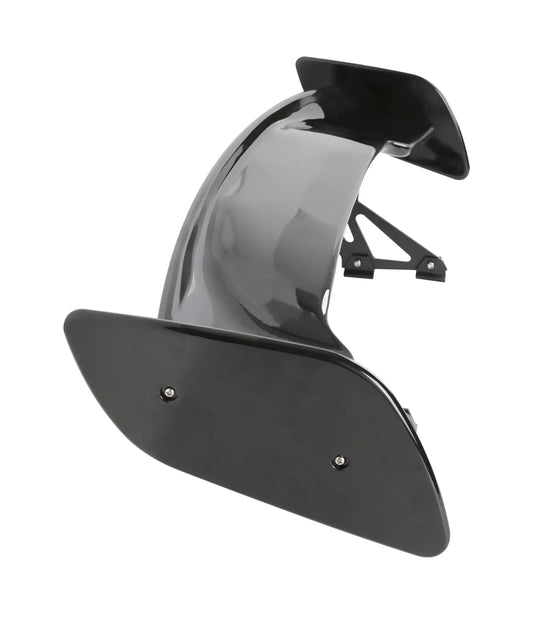 UNIVERSAL 57INCH DRAGON-3 STYLE GLOSSY BLACK REAR TRUNK SPOILER WING FOR ALL SEDAN CARS - ONECARWORLD