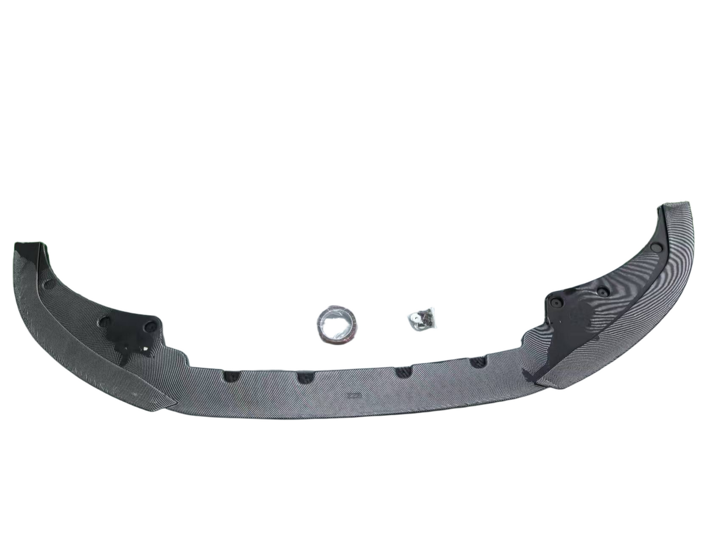 BMW 2021+ 4 Series G22 G23 M Sport Carbon Style 3D Style Front Bumper Lip Onecarworld