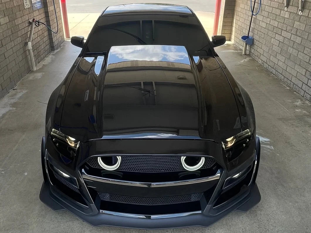 MP Concepts Front Bumper Mustang GT500 Style 2010-2012 and 2013-2014 Unpainted Onecarworld