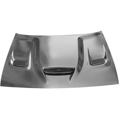 Dodge Challenger Aluminum Hood Hellcat Style 2015-2023 Unpainted Onecarworld