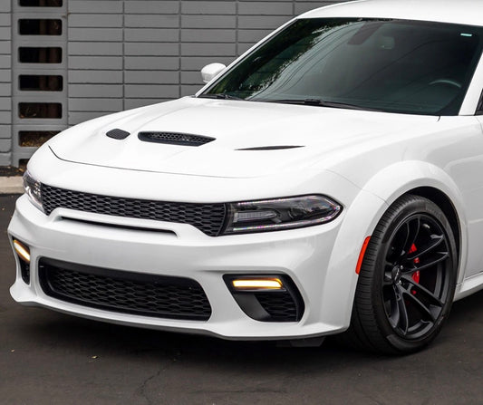 Dodge Charger Widebody Fog Lamp Cover with LED Light | 2015–2023 | Onecarworld