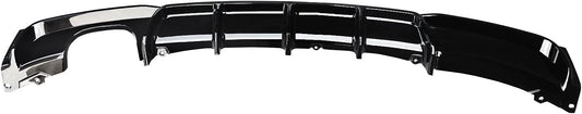 Rear Diffuser for 2012-2019 BMW 3 Series F30 F31 320i 330i 340i with M Sport Bumper,Gloss Black ABS Material Lower Bumper Lip single Exhaust - ONECARWORLD