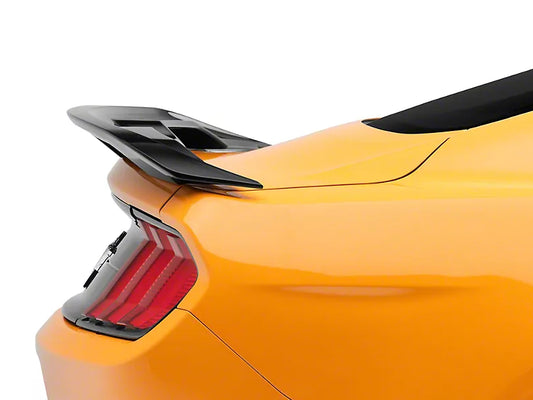 Ford Mustang GT500 Fastback Models Rear Trunk Spoiler lip 2015-2023 Glossy Black - ONECARWORLD