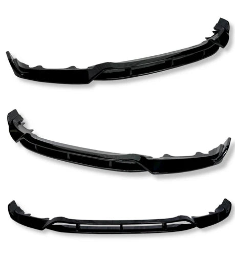 BMW X6 F16 2014–2018 Front Lip Splitter One Piece Lip Gloss Black Onecarworld