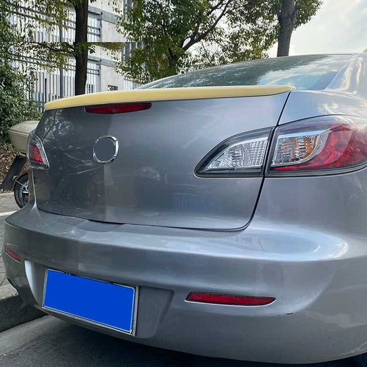 Mazda 3 2011 2012 2013 Rear Wing Spoiler Glossy Black - ONECARWORLD