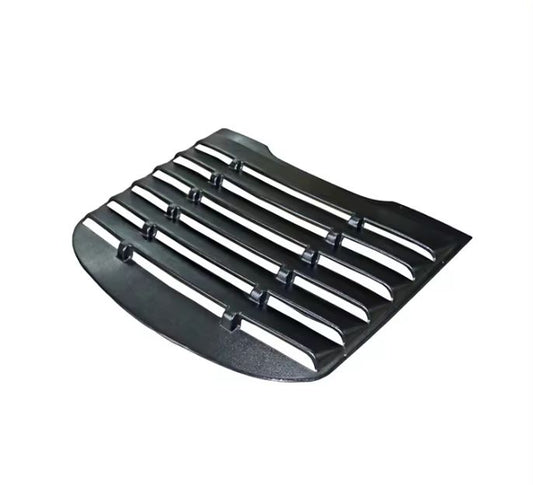 Ford Mustang Window Louver Glossy Black ABS Material Fit for 2015-2023
