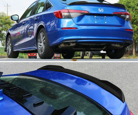 Honda Civic 2022-2025 Sedan RS Style Trunk Spoiler Wing - ABS Glossy Black