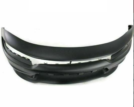 Front Bumper Primed with Hood Scoop – Fits 2015–2023 Dodge Charger, Excludes 2020–2023 Widebody | TG ONECARWORLD