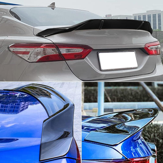 Toyota Camry Trunk Spoiler – R-Type Gloss Black 2018–2022 Sedan Onecarworld
