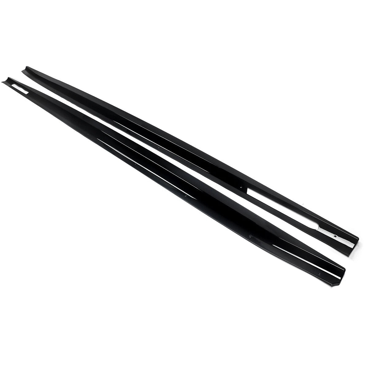 BMW 4 Series G22 G23 2-Door 2020+ Side Skirts Extension Lip Glossy Black Onecarworld