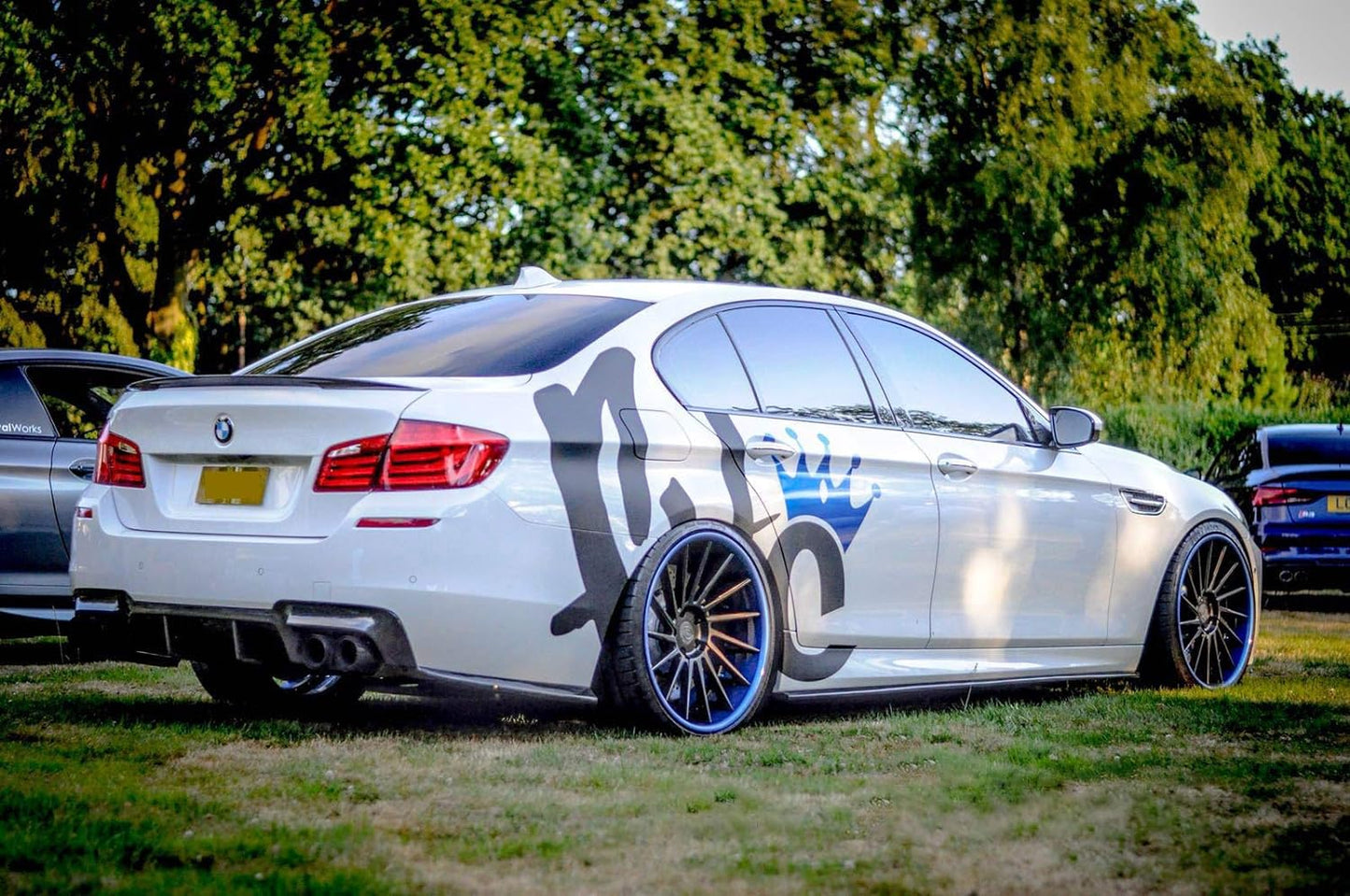 Side Skirts for 2011-2016 BMW 5 Series F10 F11 F18 | M Performance Style ABS Plastic Gloss Black Extension - ONECARWORLD