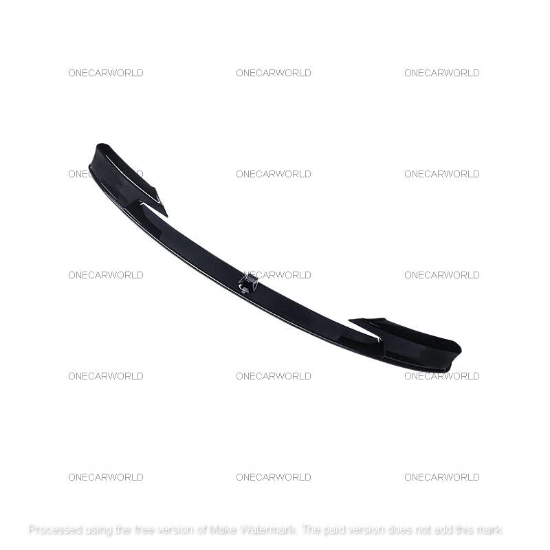 BMW 3 Series F30 F35 Glossy Black 2013-2019 Front Bumper Lip 320i 325i 328i 335i M Sport Front Bumper Lip