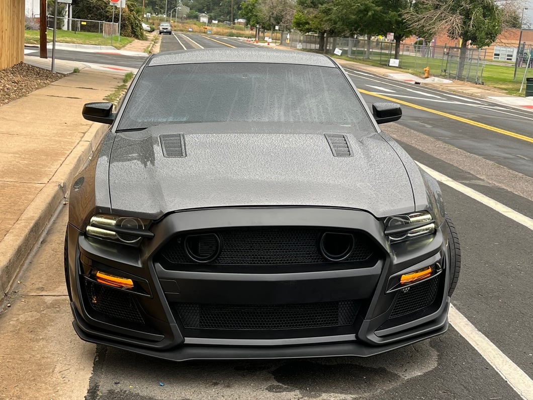 MP Concepts Front Bumper Mustang GT500 Style 2010-2012 and 2013-2014 Unpainted Onecarworld