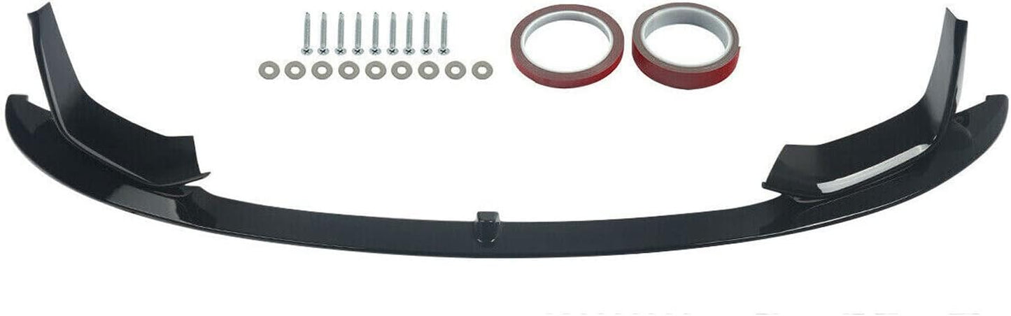 BMW F80 M3 F82 F83 M4 2015-2020 Front Lip + Rear Diffuser Glossy Black - ONECARWORLD