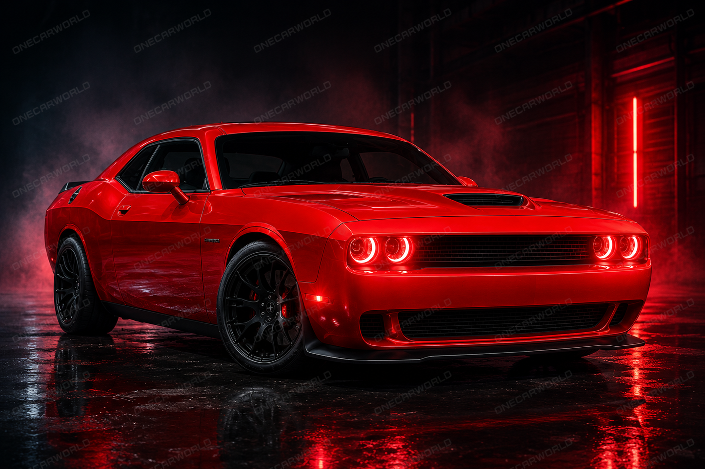 Dodge Challenger Front Bumper Conversion Hellcat Style 2015-2023 Onecarworld