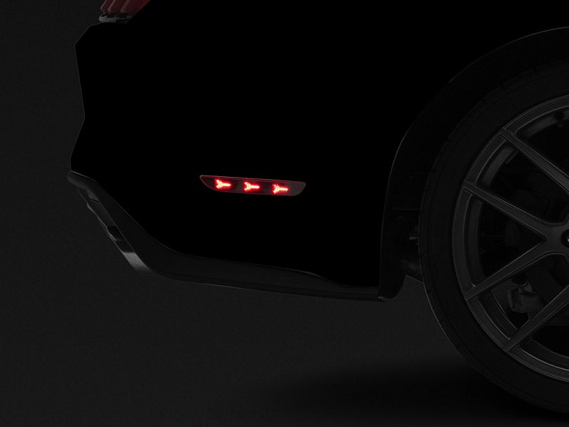 MP Concepts Ford Mustang Rear Side Marker Lights LED Smoked Lens 2015-2017 Onecarworld
