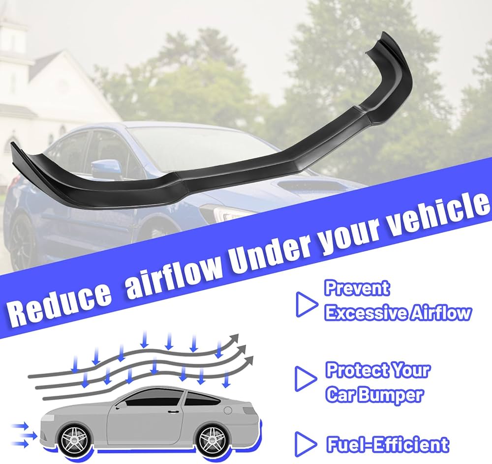 Dodge Charger Front Bumper Lip Spoiler for 2011-2014 – Glossy Black – Onecarworld