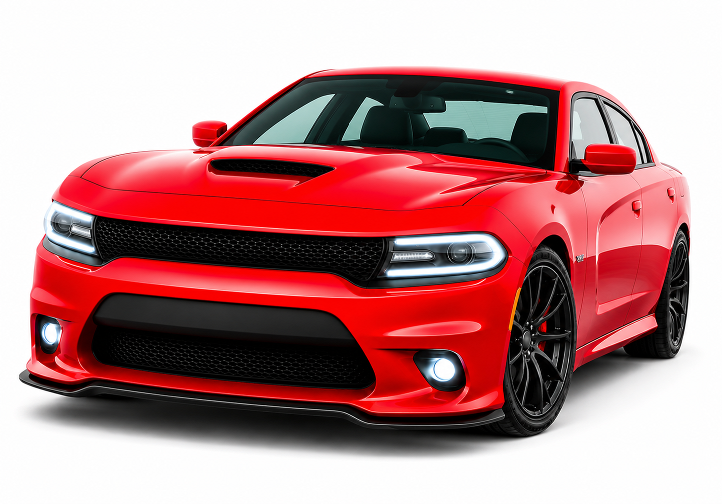 Dodge Charger Front Bumper SRT Body Kit 2015-2023 With Fog Lamp Option Black Onecarworld