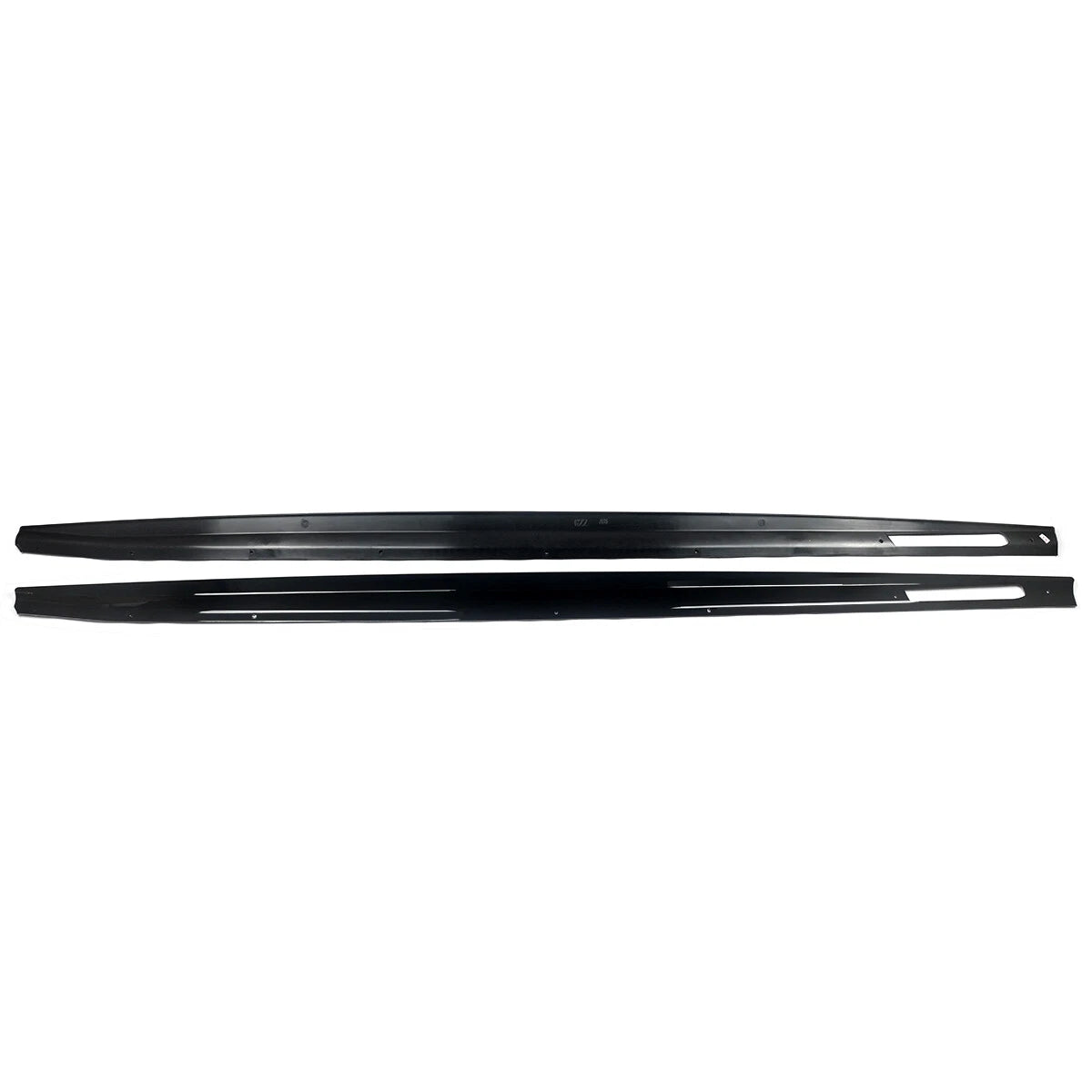BMW 4 Series G22 G23 2-Door 2020+ Side Skirts Extension Lip Glossy Black Onecarworld