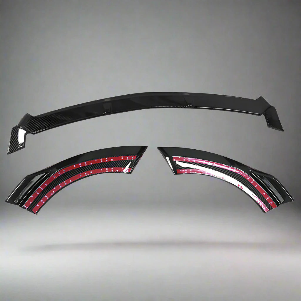 Mercedes-Benz E-Class W213 Front Lip 2016-2020 Glossy Black Onecarworld
