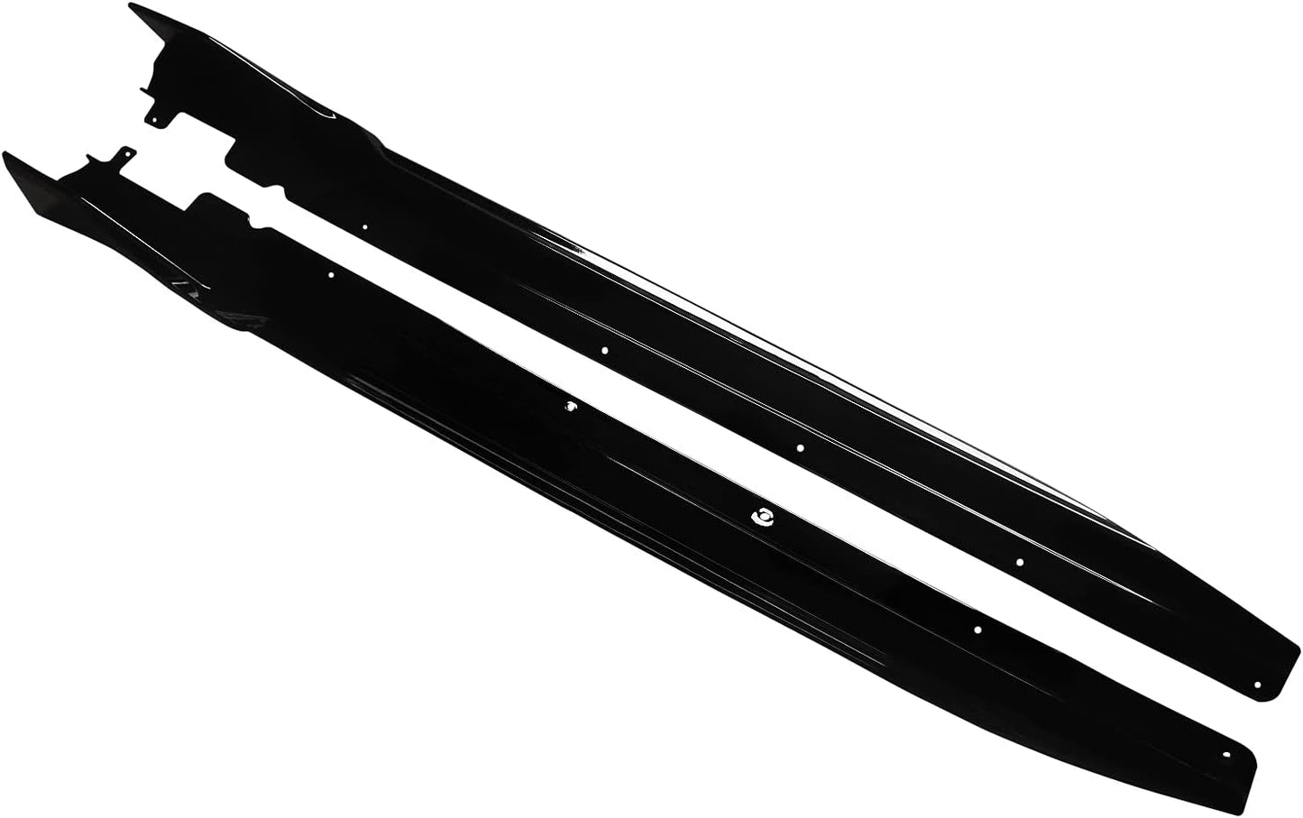 Side Skirts for 2019-2023 BMW G20 G28 3 Series M Sport Gloss Black 3D Racing Style Extension Rocker Panels - ONECARWORLD