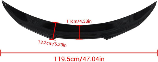 Infiniti Q60 2017-2022 Rear Trunk Spoiler Glossy Black Onecarworld