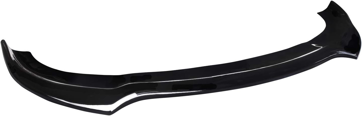 Dodge Charger Front Lip for 2015-2023 SRT, V3 Style Gloss Black PP Front Bumper Lip