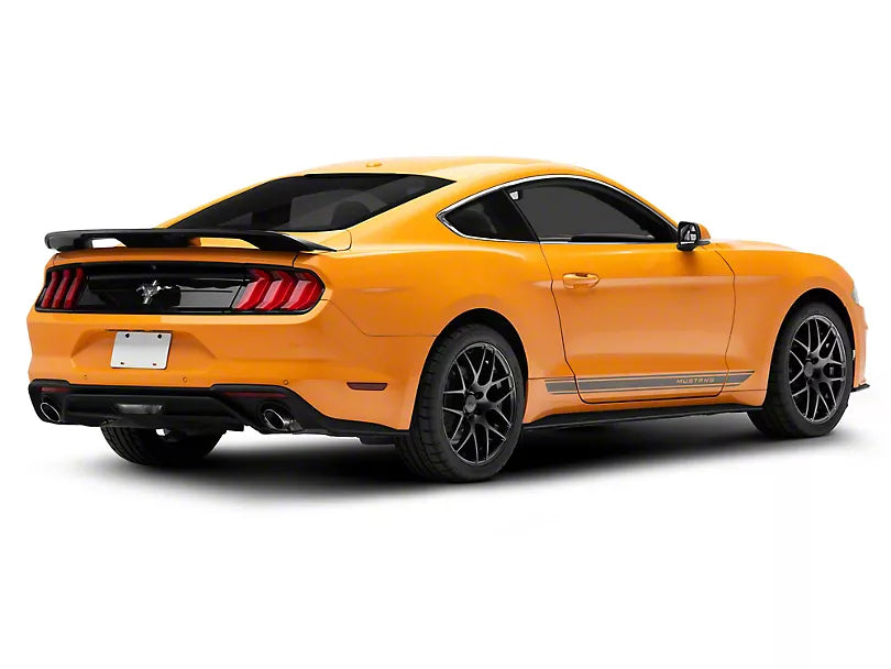 Ford Mustang GT500 Fastback Models Rear Trunk Spoiler lip 2015-2023 Glossy Black - ONECARWORLD