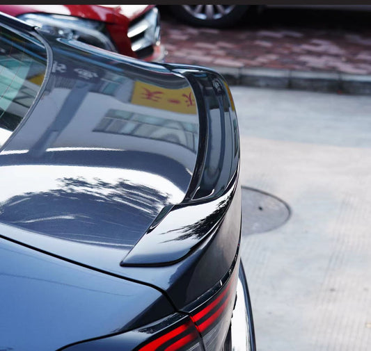 Honda Accord Trunk Spoiler, 2023-2024 11th Generation Rear Wing Factory Style Boot Deck Lid Wing, Gloss Black