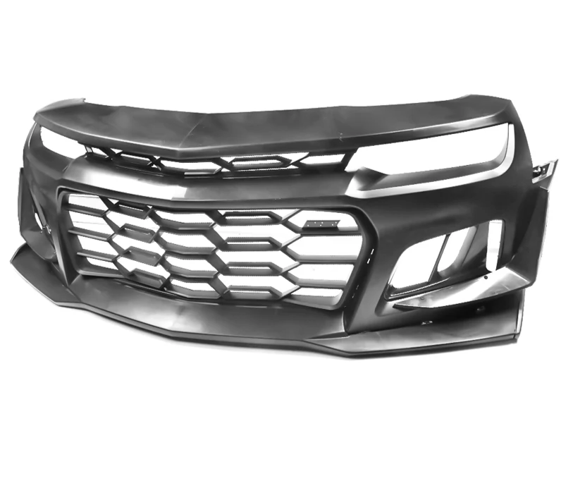 2014-2015 Chevy Camaro 5TH to 6TH Gen 1LE Style Black Front Bumper PP