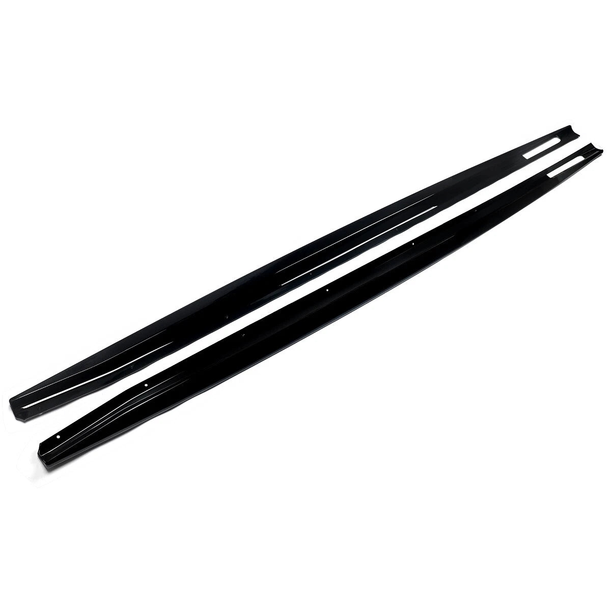 BMW 4 Series G22 G23 2-Door 2020+ Side Skirts Extension Lip Glossy Black Onecarworld