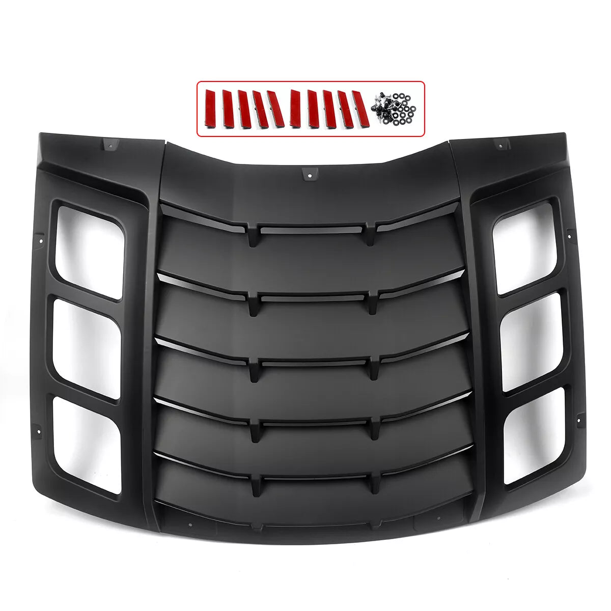 Dodge Charger Gloss Black ABS Window Louver Cover Rain Sun Guard weather proof 15-23 3PCS
