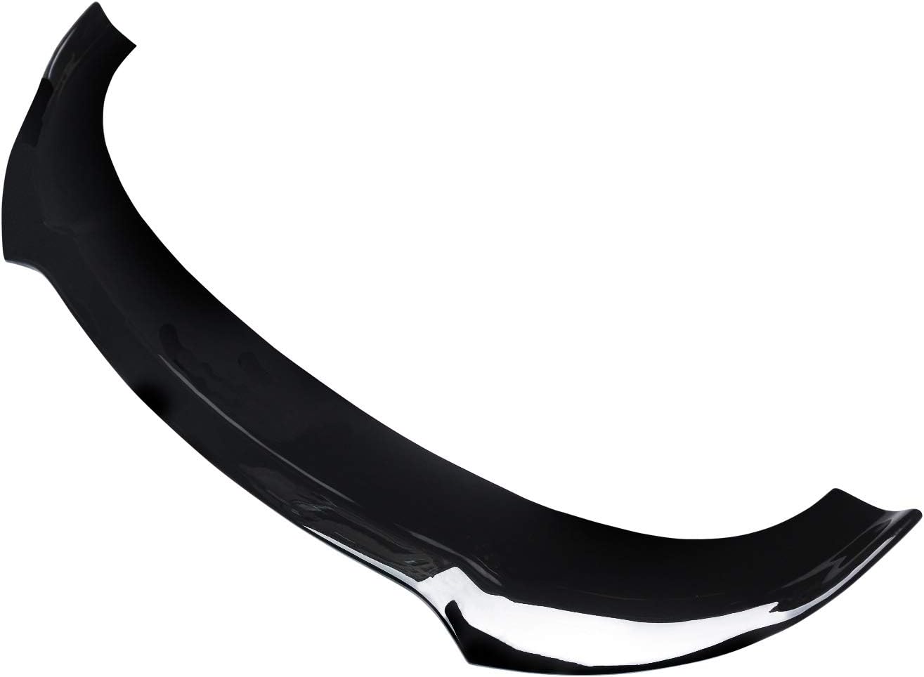 Dodge Charger Front Lip for 2015-2023 SRT, V3 Style Gloss Black PP Front Bumper Lip