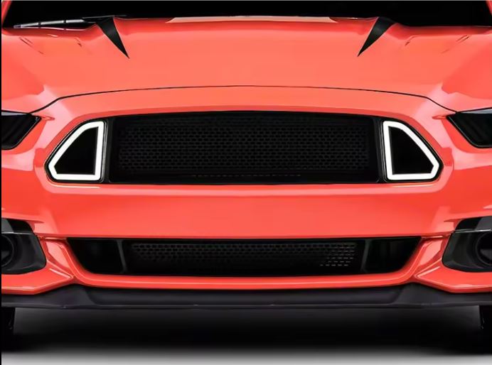 Ford Mustang PFT DRL Style Car Bumper Front Grille With LED Light 2015-2017