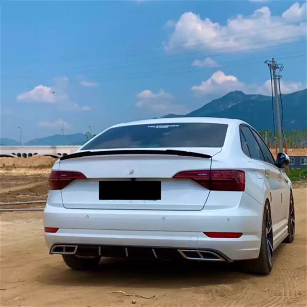Volkswagen Jetta MK7 2017-2023Glossy Black Duckbill Rear Trunk Spoiler Wing