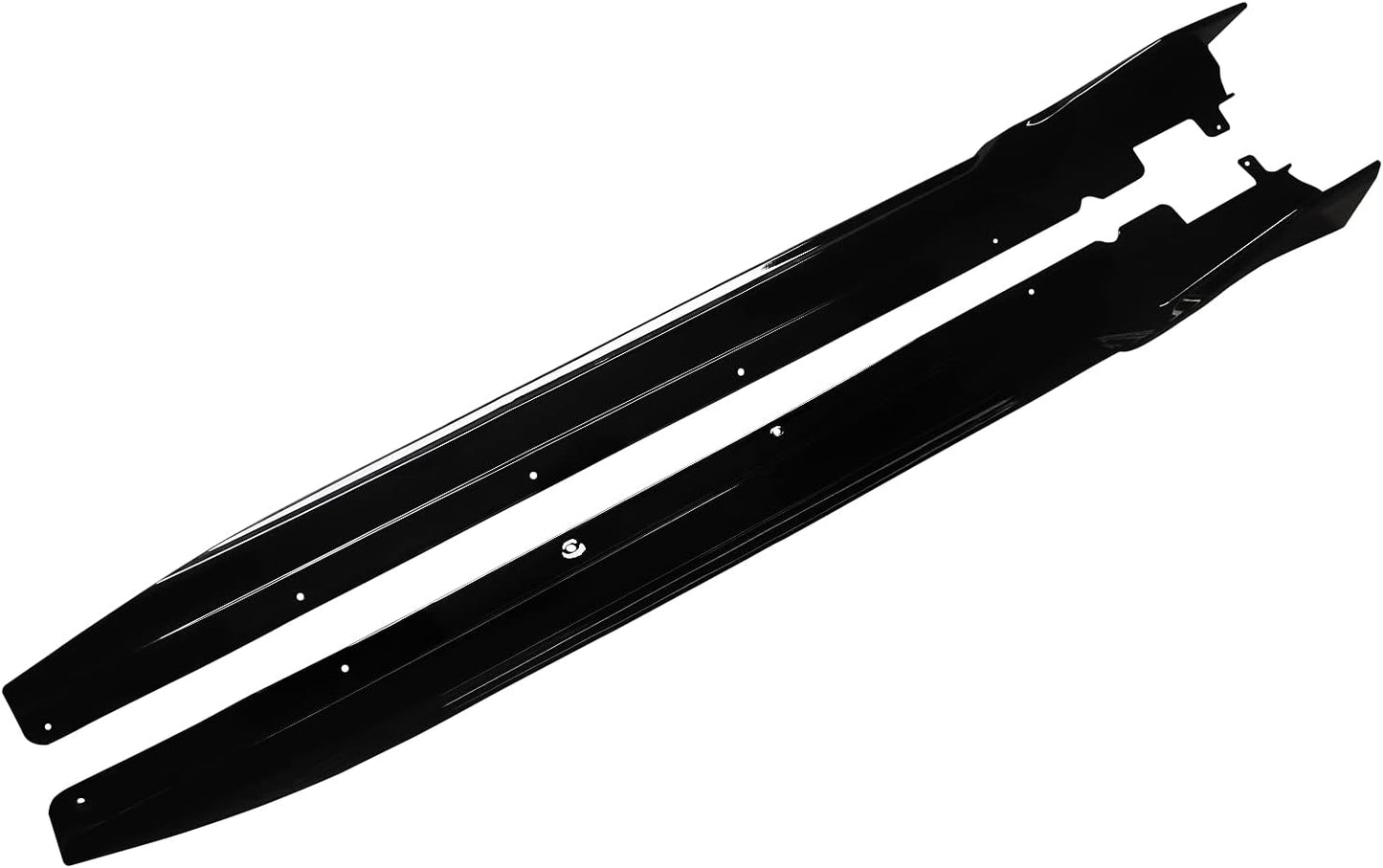 Side Skirts for 2019-2023 BMW G20 G28 3 Series M Sport Gloss Black 3D Racing Style Extension Rocker Panels - ONECARWORLD