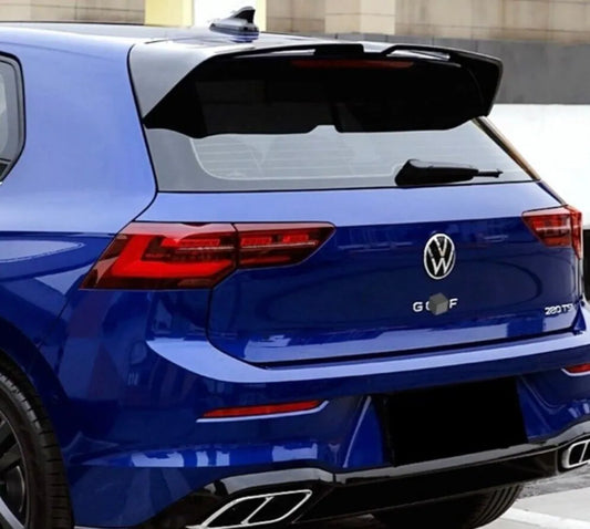 VW Golf R gtd gti Oettinger Style Gloss Black Boot Spoiler MK7 MK7.5 2014-2020 - ONECARWORLD