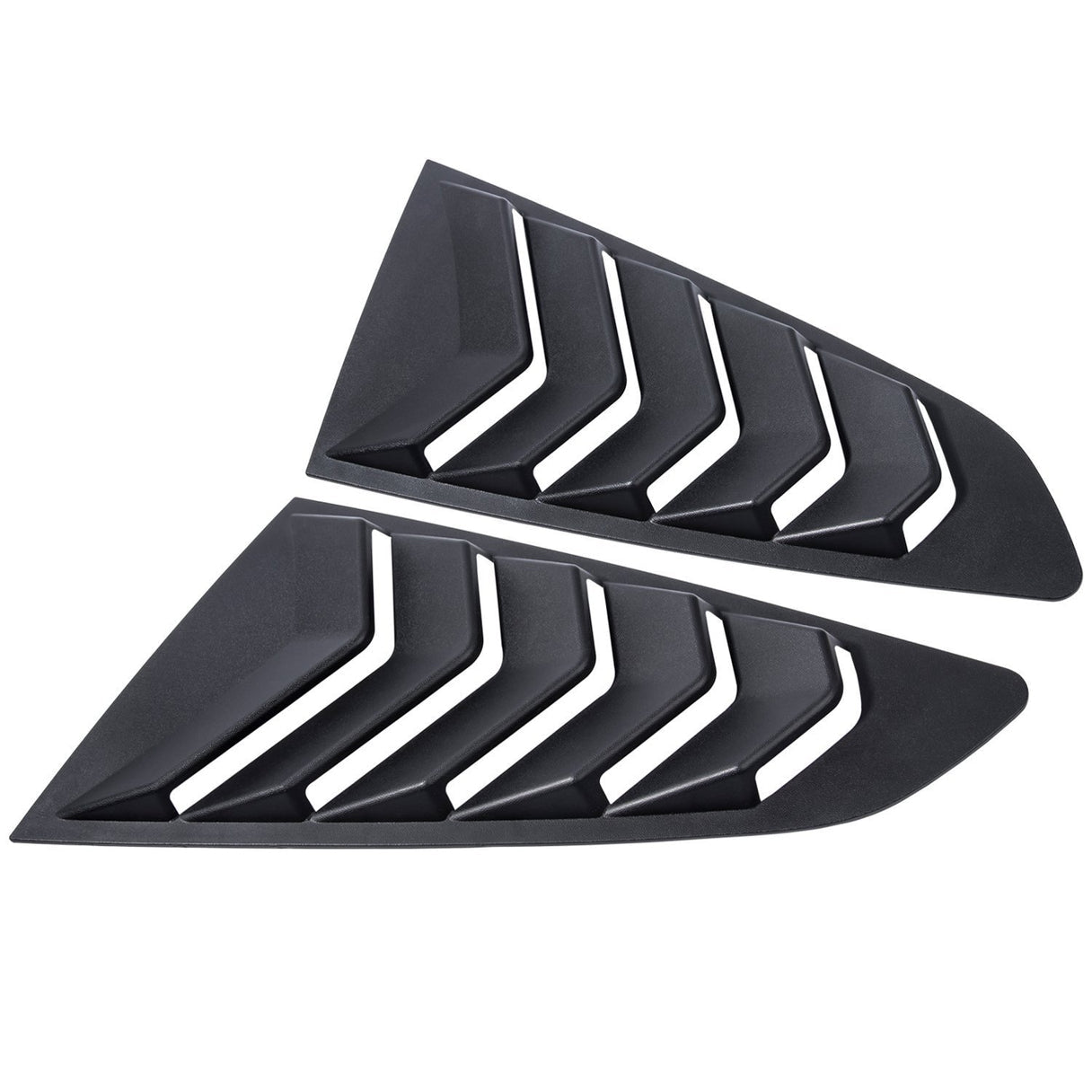 Mustang Window Louver Glossy Black 2016-2021 - ONECARWORLD