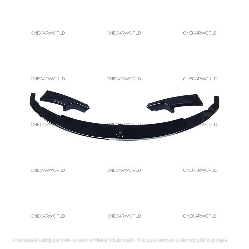 BMW 3 Series F30 F35 Glossy Black 2013-2019 Front Bumper Lip 320i 325i 328i 335i M Sport Front Bumper Lip