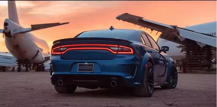 Charger SRT Style Hellcat Full Complete Wide Body Kit For Dodge Charger 2015-2022