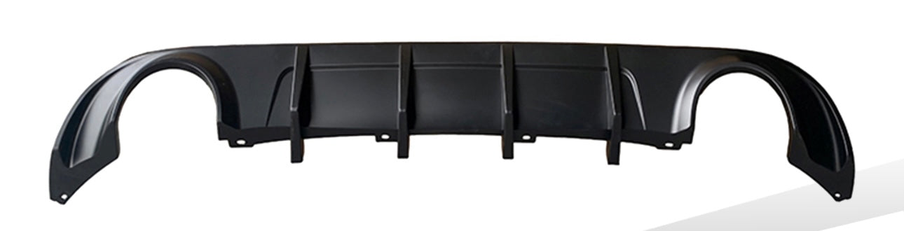 Rear Bumper Diffuser Compatible with 2015-2023 Dodge Charger Base & SXT, SE, R/T, GT, Enforcer, Pursuit & Fits 2019-2023 Dodge Charger SXT Trim Rear Bumper Lip Diffuser Splitter Gloss Black PP - ONECARWORLD