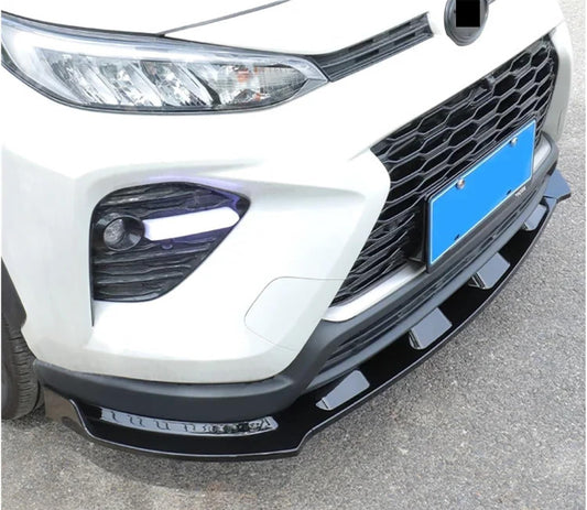 Toyota RAV4 2019-2023 Glossy Black Front Bumper Lip Splitter