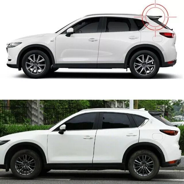 Mazda CX-5 2017-2022 Glossy Black Rear Tailgate Roof Trunk Lip Spoiler Wing - ONECARWORLD