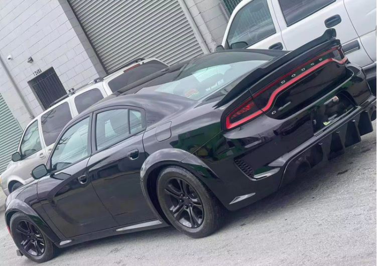 Charger SRT Style Hellcat Full Complete Wide Body Kit For Dodge Charger 2015-2022