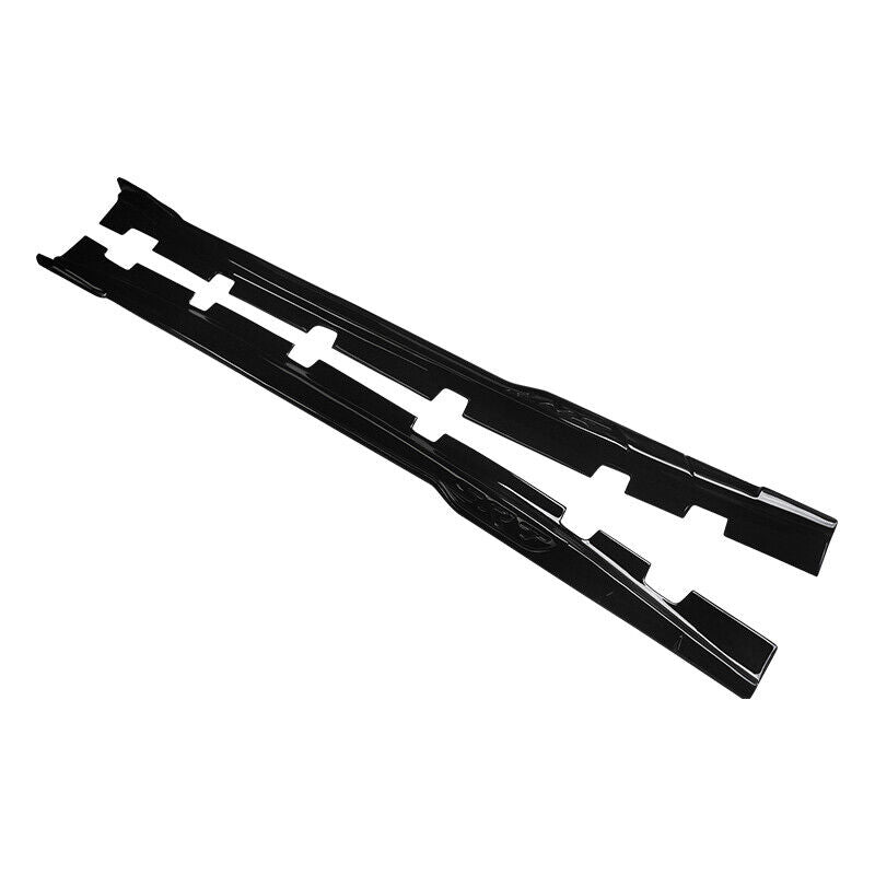 Side Skirts Rocker Panel Extension Body Kit Pair Compatible with Dodge Charger RT SRT Scat Pack Hellcat 392 2015 2016 2017 2018 2019 2020 2021 2022 Models