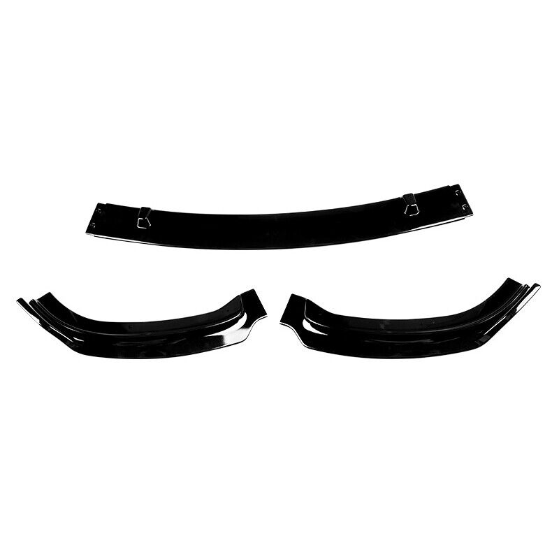 BMW F30 F35 3 Series Base 2013-2018 Front Bumper Lip Splitter Gloss Black (Standard bumpers only) - ONECARWORLD