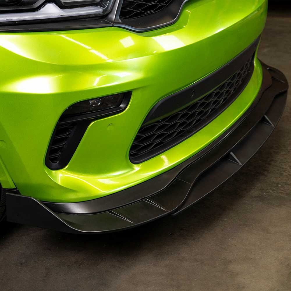 V3R Double Deck Front Bumper Lip Splitter for 2021-2024 Dodge Durango SRT Hellcat - ONECARWORLD