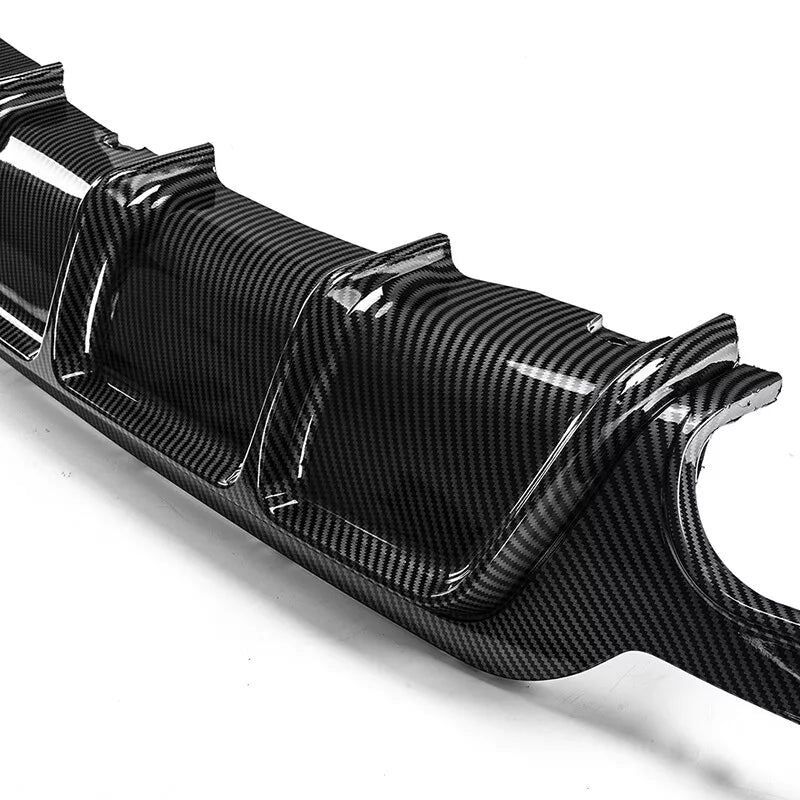 For 2014-2020 BMW F32 F33 F36 M Sport Rear Bumper Diffuser Lip Carbon Fiber Look