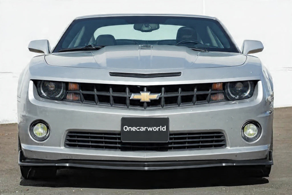 Chevrolet Camaro 2010–2013| Performance Package Style Front Bumper Lip | Gloss Black